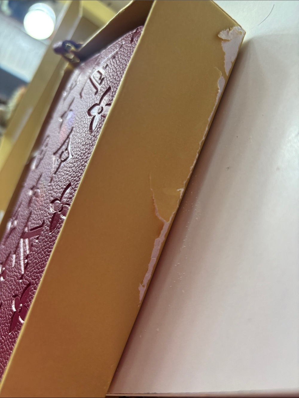 Louis Vuitton Burgundy Monogram long Zippy Wallet - Picture 6 of 7